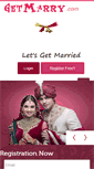 Mobile Screenshot of getmarry.com